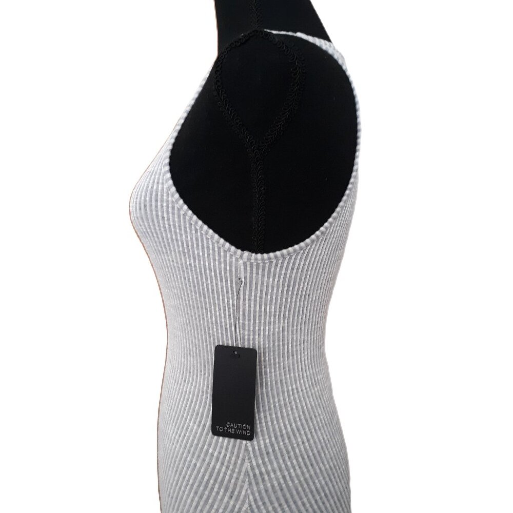 Caution To The Wind Bodycon Sleeveless Cutout Maxi Dress - Picture 5 of 10
